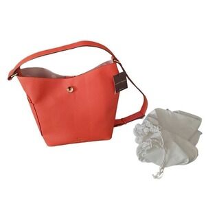 Nanette Lepore‎ Orange Convertible Sling Bag NWT (MK Dust Bag Included)